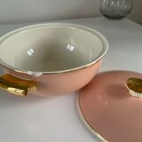 Lot 9 hollow plates + soup 60s Villeroy and Boch "Santos"