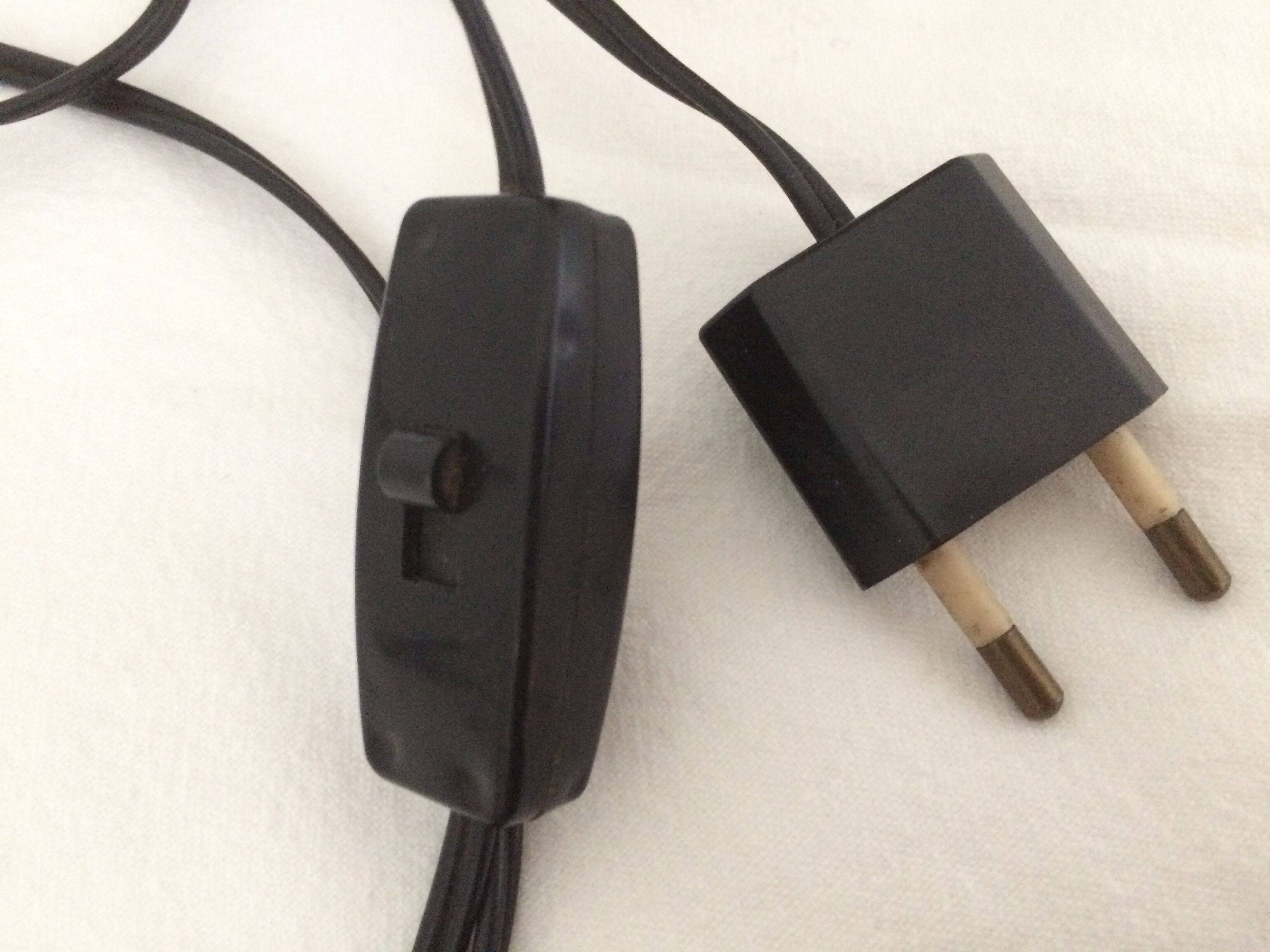 Stoneware vintage craft lamp