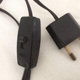 Stoneware vintage craft lamp