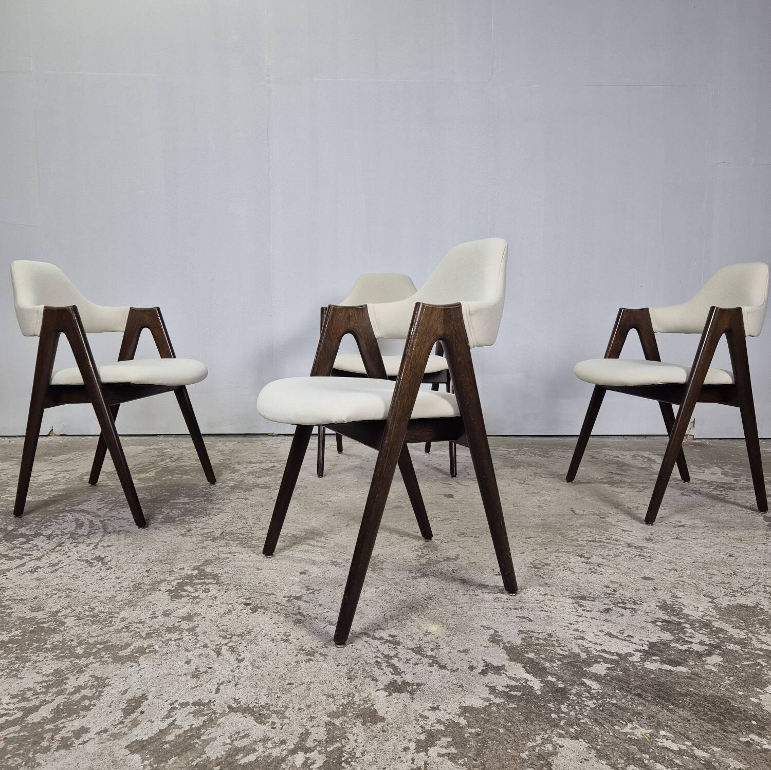Kai Kristiansen 'Compass Chair' vintage Danish dining chair