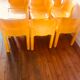 Neuf chaises 4875 de Carlo Bartoli pour Kartell
