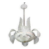 Elegant Art Deco Barovier e Toso Chandelier, Muran