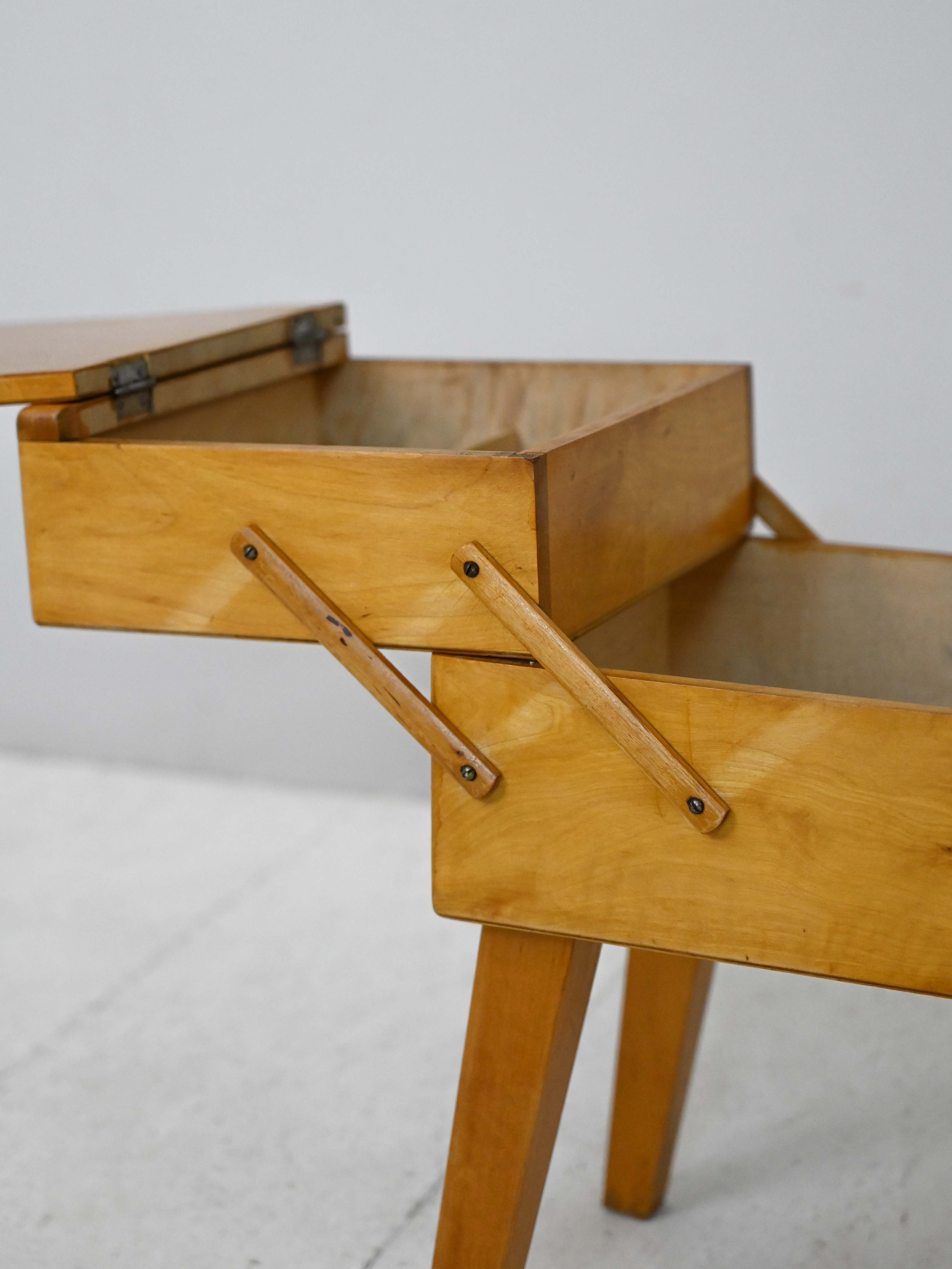 Scandinavian sewing basket