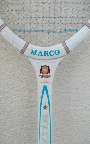 2 anciennes raquettes vintage tennis Marco et Montana