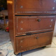 Five-drawer leather carder