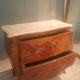 Louis XV style marquetry chest of drawers