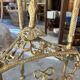 Bronze pedestal table