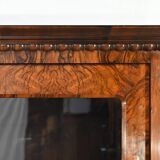 Burl Walnut Bookcase, Restoration Period – Early 19th Century