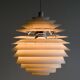 Large pendants from the early last century from the Louvre by Poul Henningsen for Louis Poulsen, 1962.