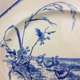 Large octagonal dish bwm variety