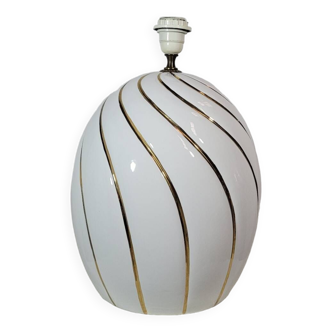 Vintage Tommaso Barbi ceramic lamp 1970s