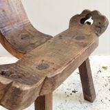 Brutalist low chairs