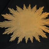 Large curved Sun 78cm mirror