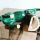 Green earthenware horse
