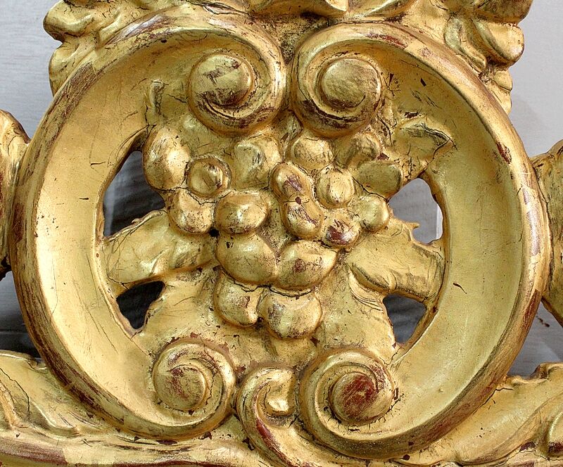 Miroir en bois doré, style Louis XV – début XXe