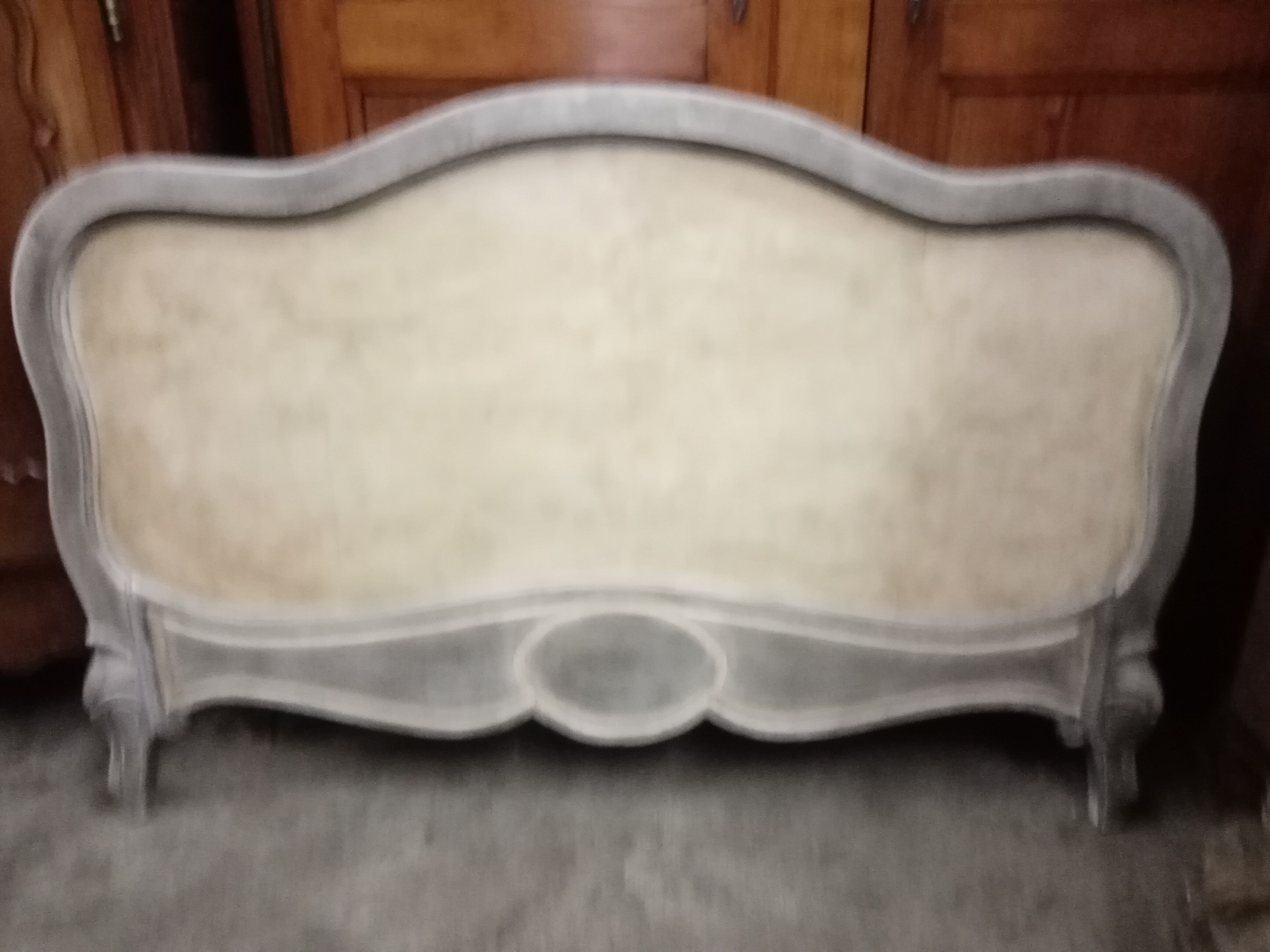 Old patina headboard