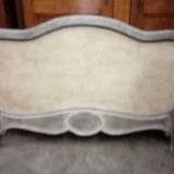 Old patina headboard