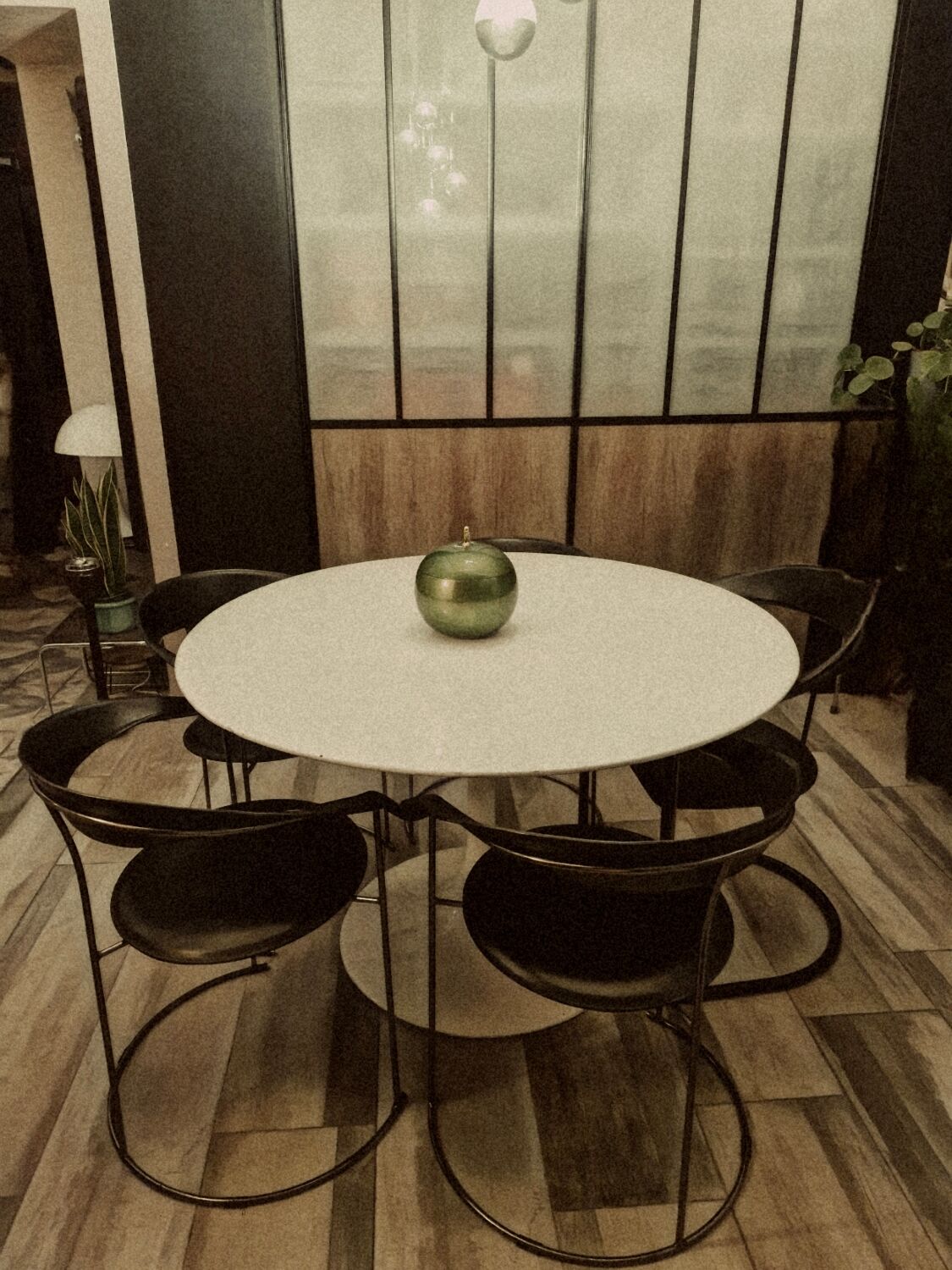 Set of 5 Leather Chairs, Canasta by Arrben Italy Vintage 1980