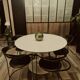 Set of 5 Leather Chairs, Canasta by Arrben Italy Vintage 1980