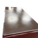Bureau vintage en métal bordeaux Ahrend / Bureau Oda Prominent
