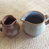 Set of 2 sandstone pots