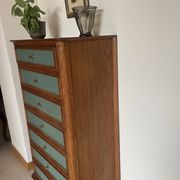 Secrétaire en bois rénové