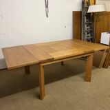 Table à manger extensible en orme massif par la Maison Regain
