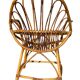 Set of 6 rattan armchairs from the 1960s, France.