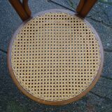 Fischel bistro chair Art Nouveau 1880 canne, wood-curved