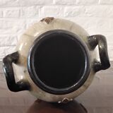 Vase with handles in Guérin sandstone