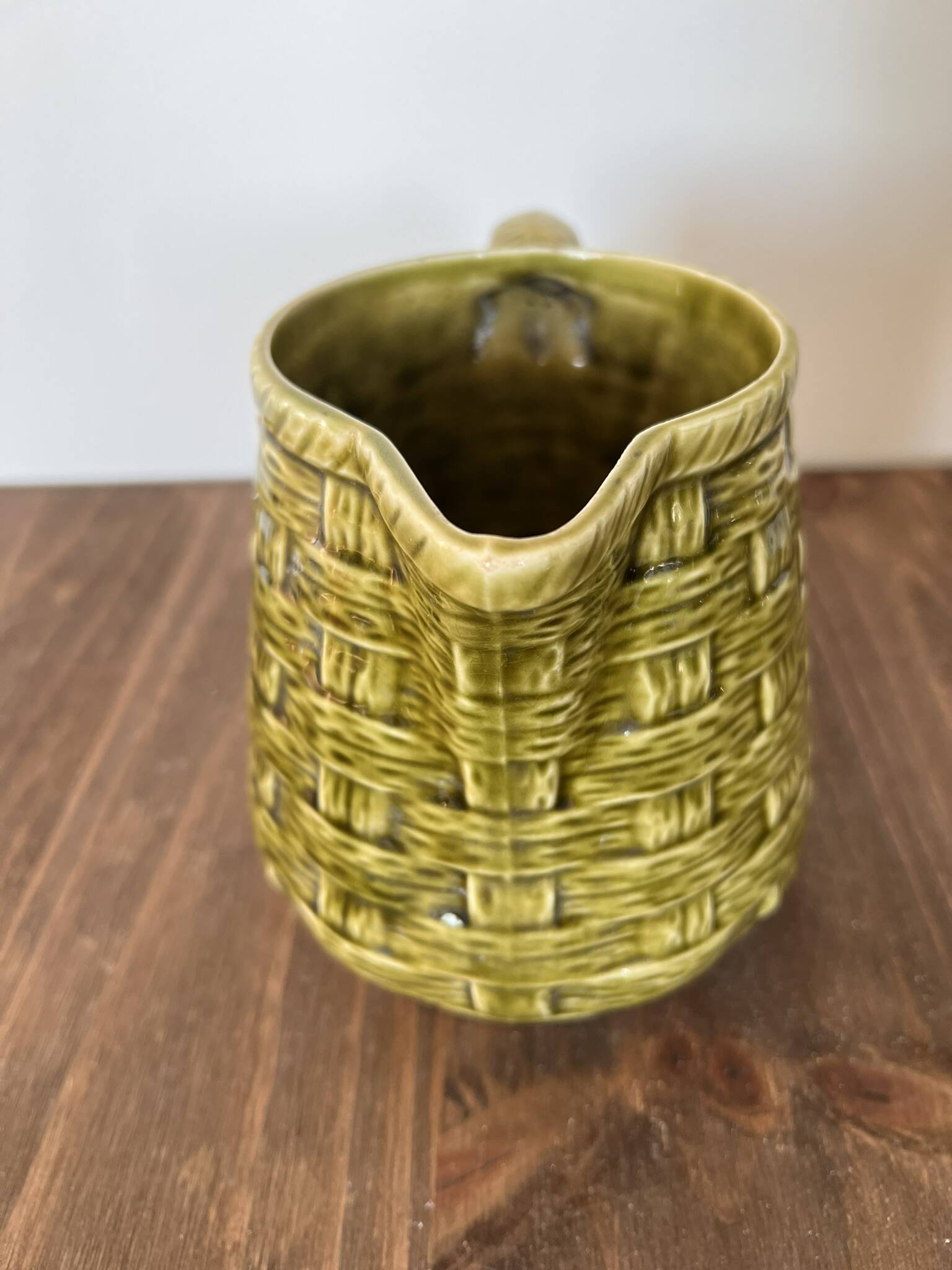 Digoin slipware pitcher