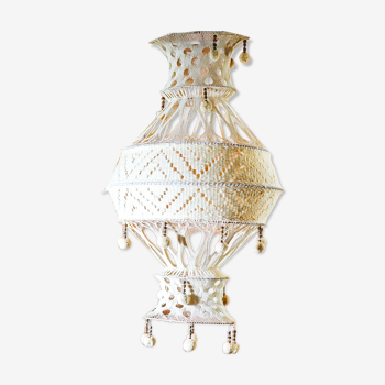 Macramé chandelier 70s