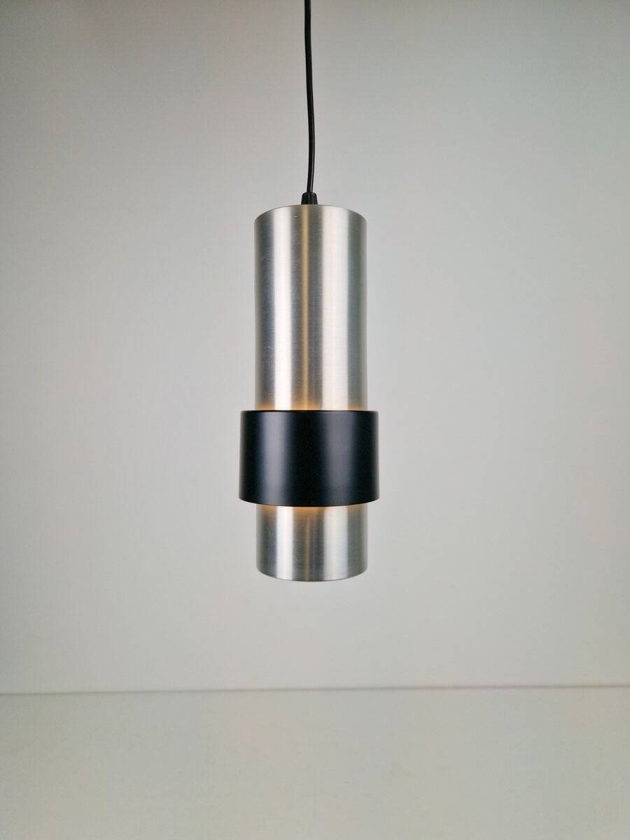 Suspensions Modèle B-1198 Argent par Nico Kooy pour Raak Amsterdam, 1970, Ensemble de 3