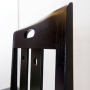 Pair of high-back chairs 'Ingram' by Charles Rennie Mackintosh for Cassina, 1980s