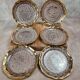 Set of 6 dessert plates – Marius Giuge Vallauris – Rare pieces & collection