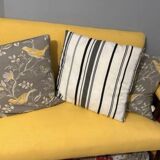 1 old sofa/bench and 1 armchair