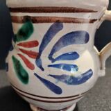 Old earthenware pitcher late 19th century