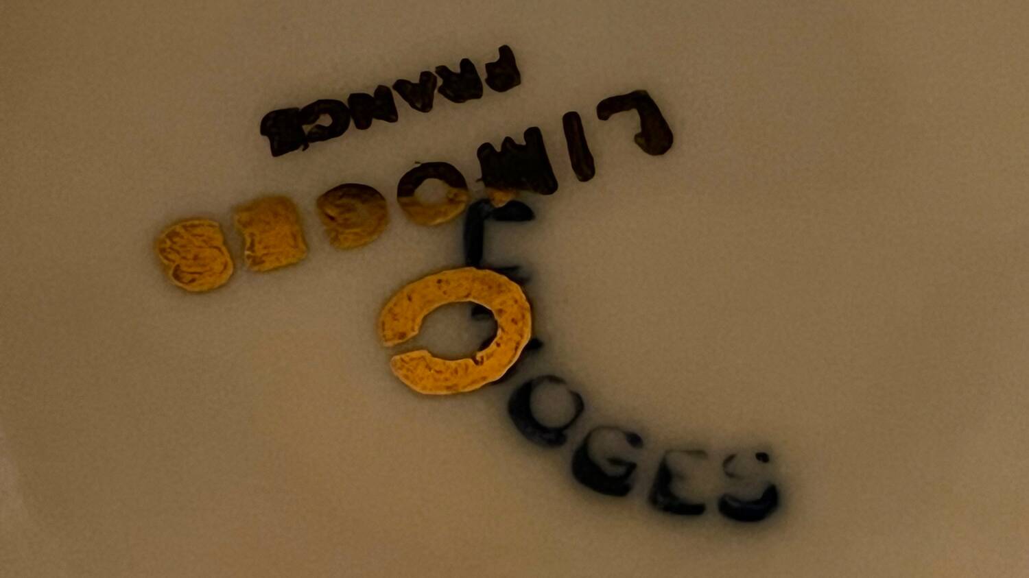 Mini vase porcelaine de Limoges