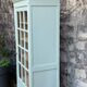 Antique celadon glass Parisian wardrobe H162