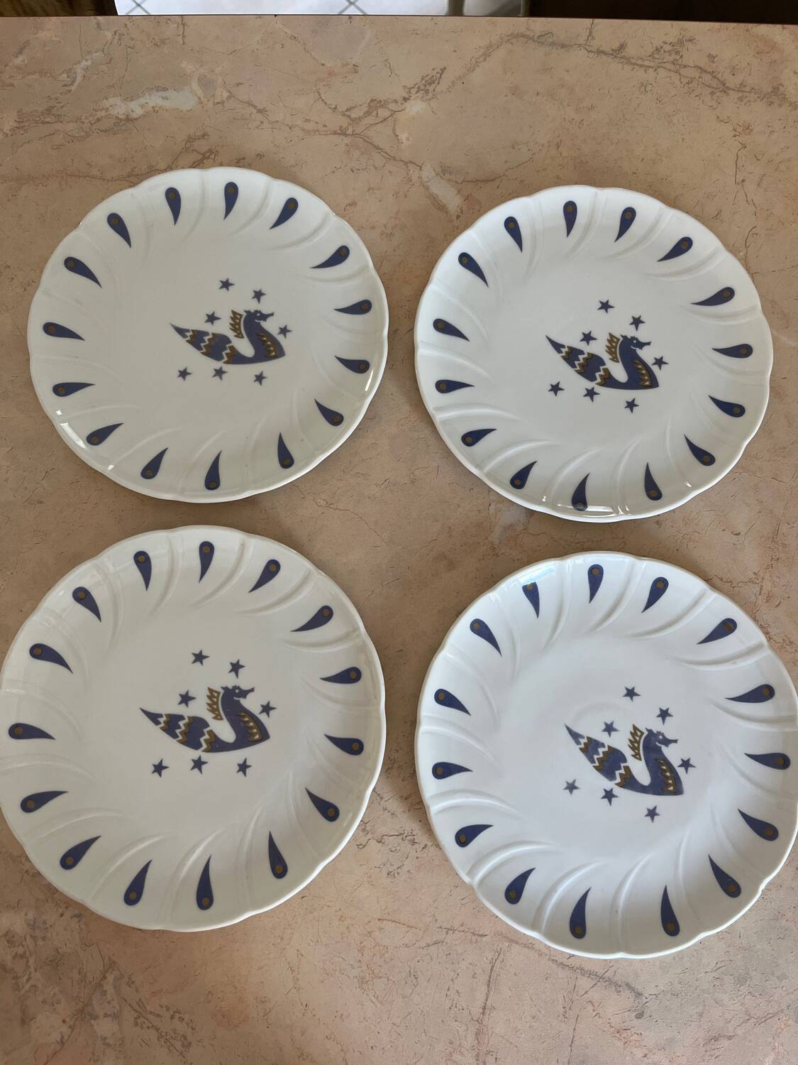 Air France plates