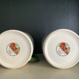 Duo of large cups Gien