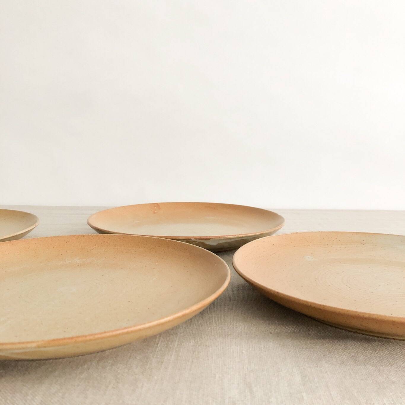 Stoneware dinner plates