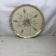 Round dish floral decoration made in france porcelain Limoges