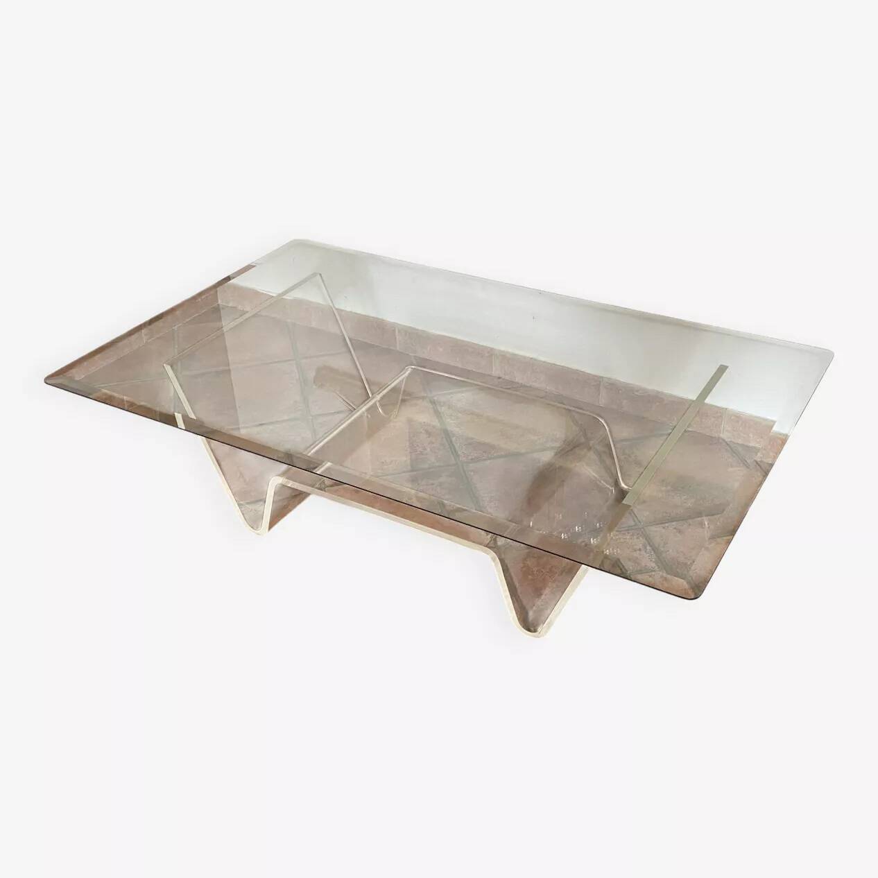 David lange coffee table. 1980. 130x80.