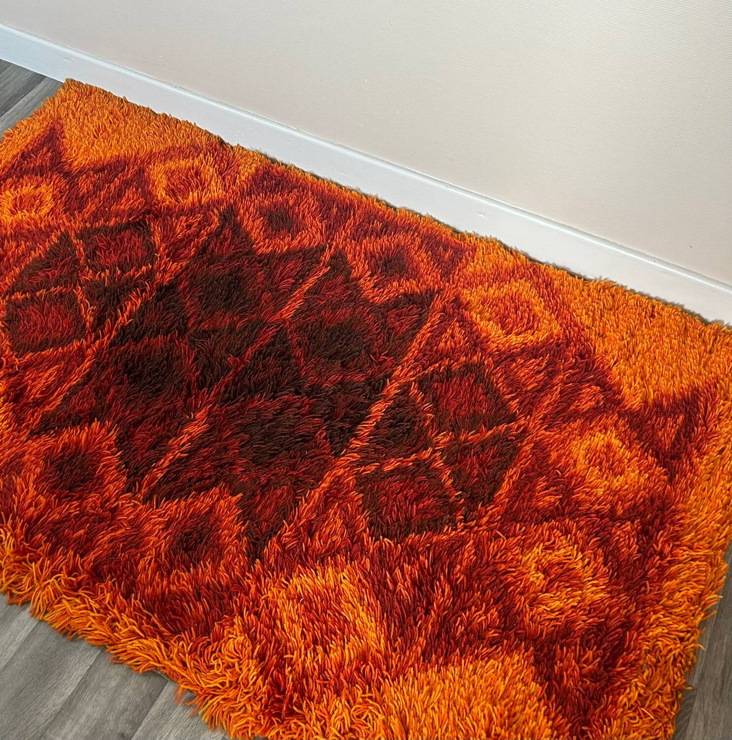 Pop Art rug 60s/70s Finlandia