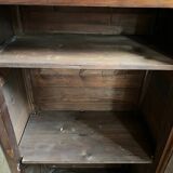 18th century walnut hosiery cabinet