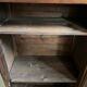 18th century walnut hosiery cabinet