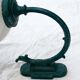 Outdoor wall lamp in cast alluminium, with plastic ball