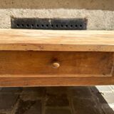 Solid wood coffee table