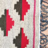 Ethnic double-sided wool carpet fully handmade